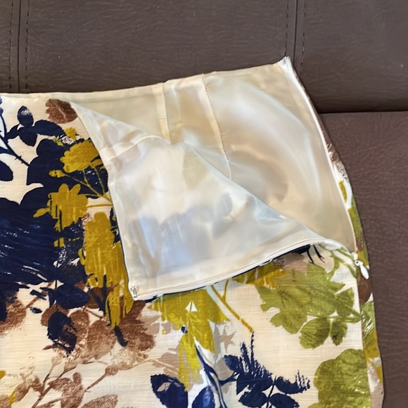 PENDLETON Colorful Floral Print Skirt Size 6 - Picture 4 of 8
